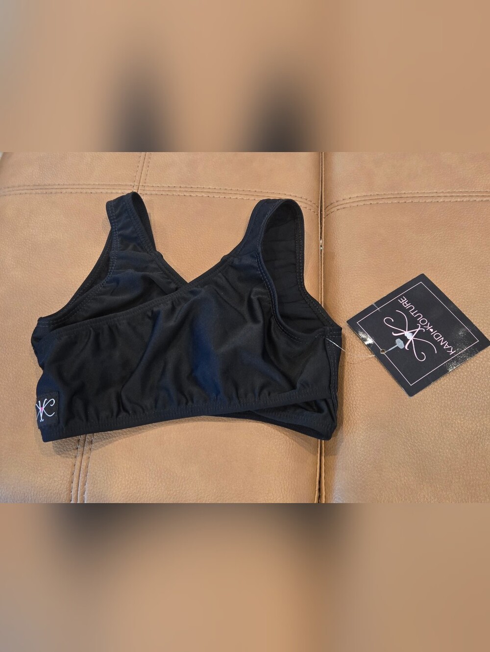 Kandi Kouture Black Dance Top - CM